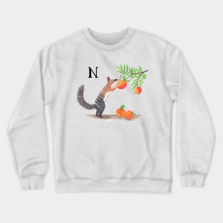 N is for Numbat Crewneck Sweatshirt